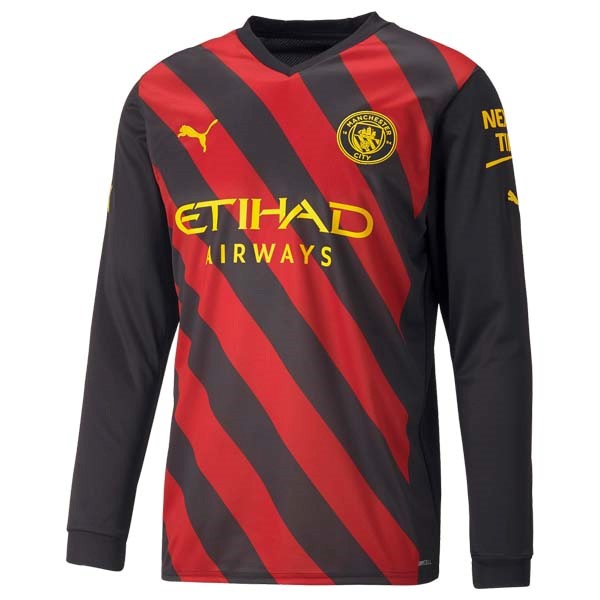 Tailandia Camiseta Manchester City 2nd ML 2022-2023